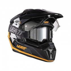 KASK MOTOCYKLOWY Z GOGLAMI...