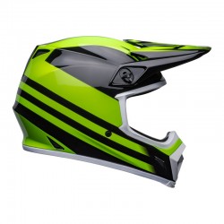 KASK BELL MX-9 MIPS DISRUPT BLACK/GREEN S