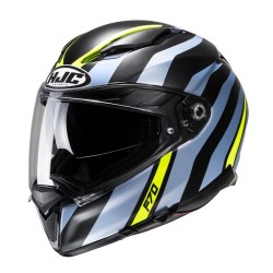 KASK HJC F70 GALLA BLUE/YELLOW