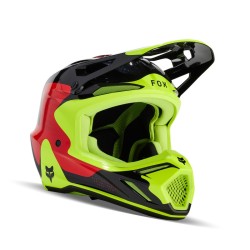KASK FOX V3 REVISE RED/YELLOW