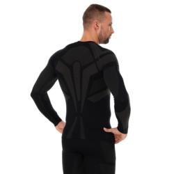 BRUBECK Bluza męska DRY grafit