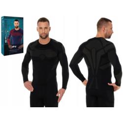 BRUBECK Bluza męska DRY grafit